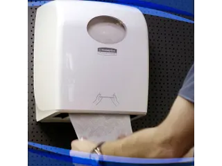 Aquarius handdoekrol dispenser 7955 Slimroll Wit - 6