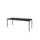 Domino Basic Tafel Vaste Hoogte 200x80 houtprint schaduw zwart 4-poots