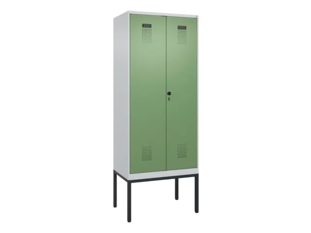 locker voor scheiding van kleding,HxBxD 2120x800x500mm,2vak