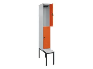 Dubbeldekse dekenkist,HxBxD 2120x300x815mm,1x2vak.,vak B 300mm - 2