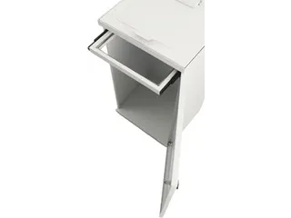 V-Part Modulaire Afvalbak met Deur en Zakhouder 85 liter Wit - 3