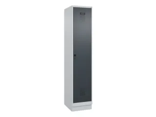 locker,HxBxD 1950x400x500mm,1vak,vak B 400mm,draaigrendel,sokkel - 3