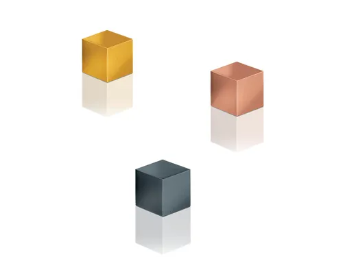 Magneten Sigel voor glasbord set 3kleuren C5 sterk 11x11x11mm