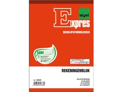 Expres rekeningblokken A5 Nederlands dupli 50 x 2 vel