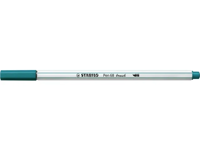 Brushstift STABILO Pen 568/51 turquoiseblauw
