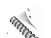 Spiraalblok Oxford International Notebook A4+ lijn Rood