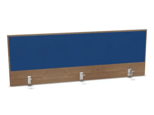 opzetpaneel,v. bureau,aanbouw achter,B 1600mm,NT-cherry,BN6016-blauw