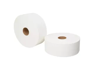 Toiletpapier 240038 Euro maxi jumbo Cellulose 2-laags 6 Rol - 2