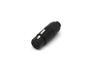Rean Tiny - Xlr-Adapter Vrouwelijk Naar Mannelijk - Zwart - 1