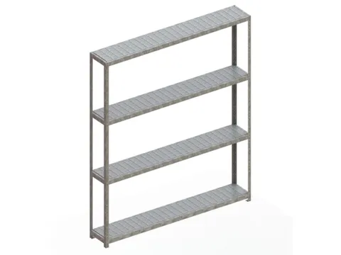 breedvakstelling,grondveld,HxBxD 2970x2504x400mm,vakl. 400kg