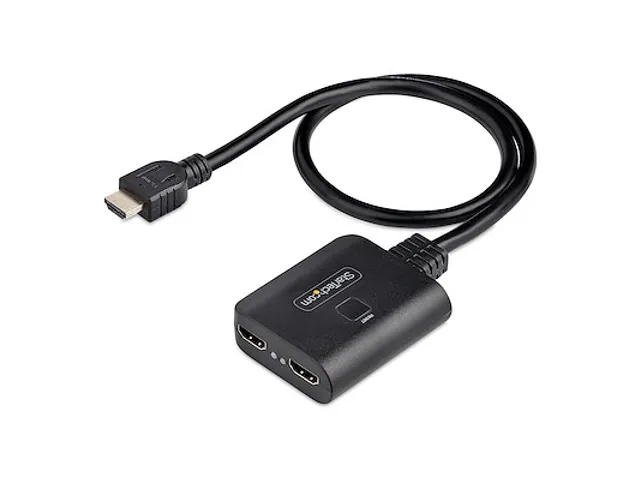 2-Poorta HDMI Splitter 4K 60Hz HDMI 2.0 Video, 4K HDMI Splitter 1 In 2