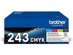 Brother TN-243 Toner Multipack Zwart + 3 Kleuren Origineel