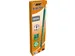 Potlood Bic Evolution ecolutions 655 zeshoekig HB met gumtop