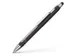 Stylo Bille Schneider Epsilon Touch encre bleue corps noir/rose