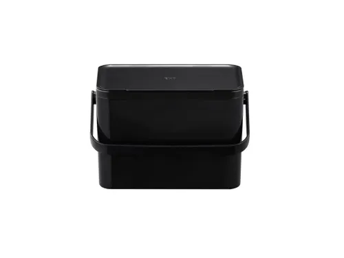Afvalbak Deco Food Waste Caddy 4 Liter Zwart
