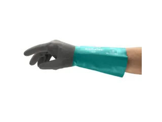 Ansell AlphaTec 58-535B nitril handschoenen, groen/grijs, maat 9 - 1