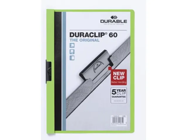 Klemmap Duraclip Original 60 groen