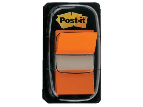 Indextabs Post-it 680 25.4x43.2mm oranje 50 tabs