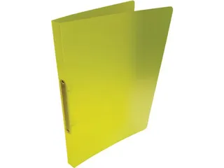 ringmap voor A4 PP 2 ringen 16 mm transparant geel - 2