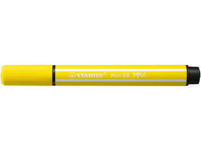 Viltstift STABILO Pen 68/24 Max citroengeel