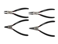 GEDORE R28002004 Borgveertangen set recht + haaks 90° 4stuks