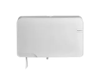 Toiletpapier dispenser 441007 mini jumbo QuartzLine wit - 1