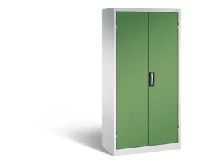 acculaadkast 1950x930x500mm 15stekkerdozen 230V ventilator fr. RAL6011 - 1