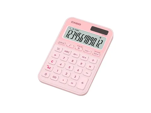 Rekenmachine Casio MS-20YC-LP roze