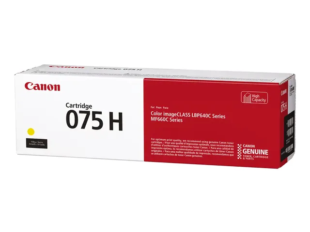 Tonercartridge Canon 075HY geel