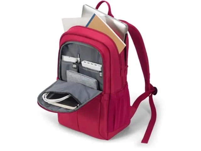 laptoprugzak Eco Scale, voor laptops tot 15,6 inch, rood