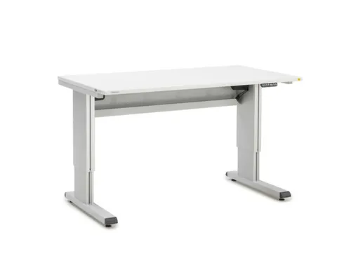 Werktafel Esd Staalbuis 700-1100x1500x800mm Hoogte Verstelbaar Grijs