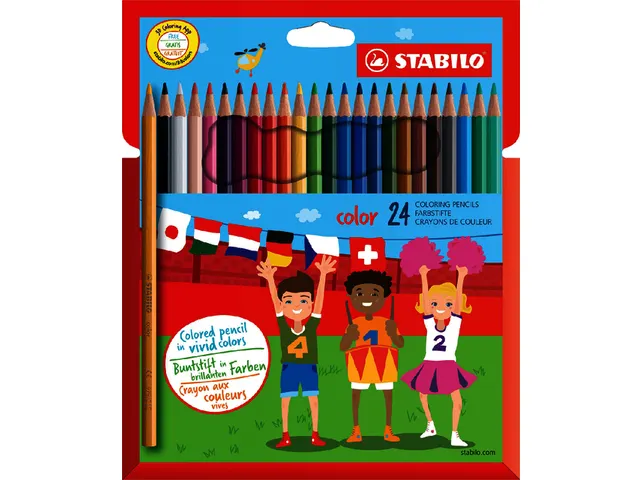 Kleurpotloden Stabilo Color 979 24Stuks Assorti
