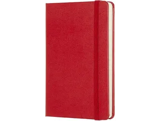Notitieboek Moleskine pocket 90x140mm lijn hard cover scarlet red - 3