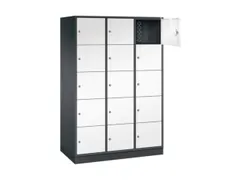 grootvolume-lockersysteem,HxBxD 1950x1220x600mm,3x5vakken,cil.-slot