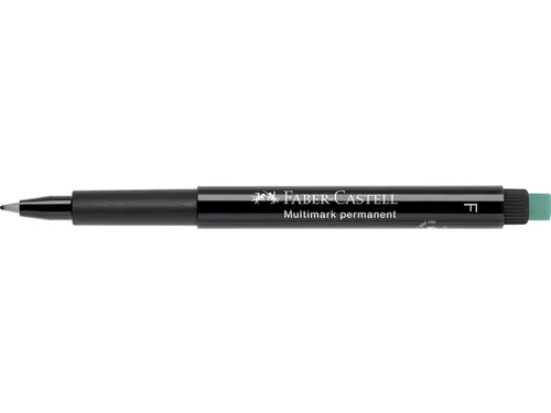 Marker Faber-Castell Multimark permanent F zwart