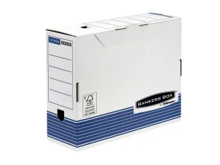 Archiefdoos R-kive Prima Standaard 100mm Transfer Blauw - 1