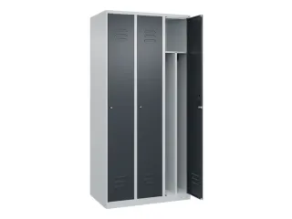 locker voor scheiding van kleding,HxBxD 1850x900x500mm,3vak - 2