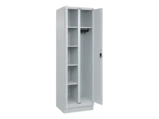 wasgoedverdeelkast,HxBxD 1950x600x500mm,vak B 300mm,draaigrendel - 2