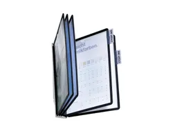 Wandstandaard Durable Sherpa met 5-tassen A4 zwart