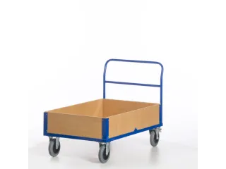 boordwandwagen,draagverm. 600kg,laadvl. LxB 1200x770mm,houtplaat - 5