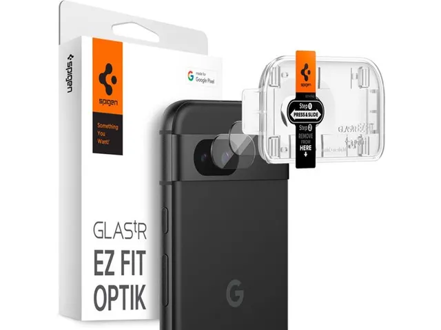 Protège lentilles caméra Spigen pour Google Pixel A (2024) Glas.tR E