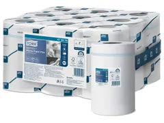 Poetsrol Tork 473474 Reflex M3 Centerfeed Mini Plus 2-laags 9 rollen