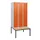 locker met bank,HxBxD 1950x900x815mm,3vak,vak B 300mm,cil.-slot