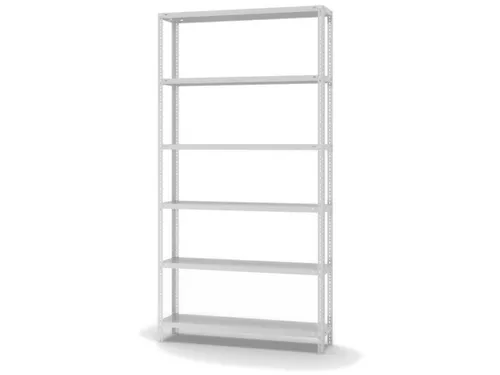 magazijnstelling,grondveld,HxBxD 2500x1300x300mm,vaklast 200kg