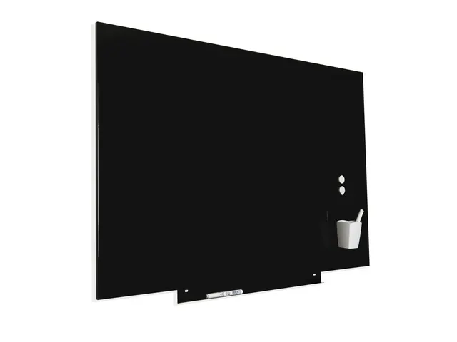 Tableau blanc Rocada Skinliquid 75x115cm noir laque