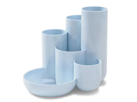 Pennenkoker HAN Campus 6-vaks pastel blauw