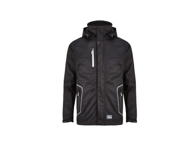 Blouson de travail Trojan 3-en-1 noir imperméable Taille XS