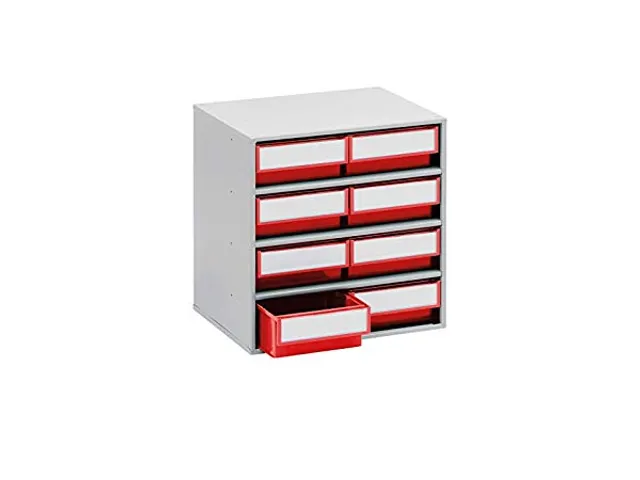 Bakkenunit Bxhxd 400X395X300Mm 8Bakken Rood Behuizing Ral7035