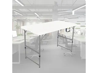 Vouwtafel BRASQ 120x60x74cm FC120 wit - 7