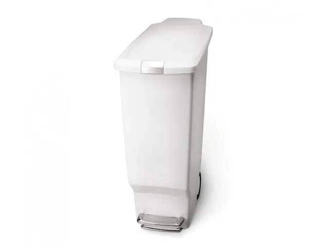 Pedaalemmer Slim Step Can 40 Liter Wit